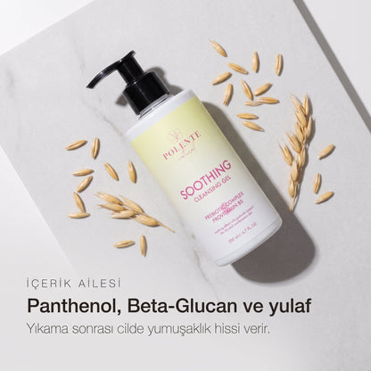 SOOTHING CLEANSING GEL 200 ml — Panthenol, Beta-Glucan ve yulaf içerik ailesi