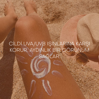 50+ SPF Brightening Sunscreen - 50+ SPF Brightening Sunscreen 100% Mineral Filter (50 ml)