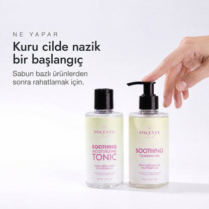 Yatıştırıcı Cilt Temizleme Seti — Kuru cilde nazik bir başlangıç